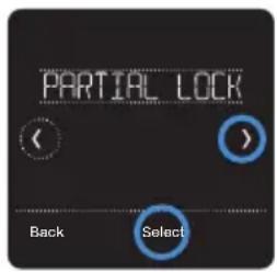 HONEYWELL Home Lyric T5 WiFi - Aplicar una configuración de bloqueo de la pantalla - 2