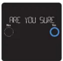 HONEYWELL Home Lyric T5 WiFi - Selecting a reset option - 3