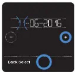 HONEYWELL Home Lyric T5 WiFi - Setting the date - 2
