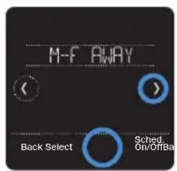 HONEYWELL Home Lyric T5 WiFi - Modificar un programa por tiempo en el termostato - 2