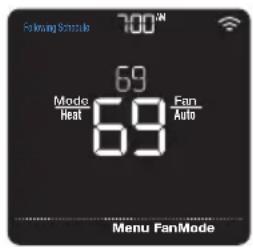 HONEYWELL Home Lyric T5 WiFi - Estado del programa - 1