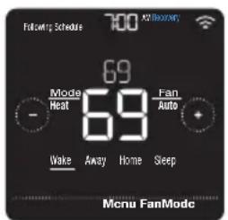HONEYWELL Home Lyric T5 WiFi - Enabling/disabling Smart Response - 4