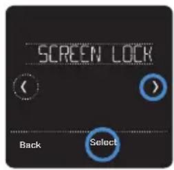 HONEYWELL Home Lyric T5 WiFi - Aplicar una configuración de bloqueo de la pantalla - 1