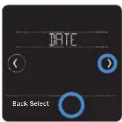 HONEYWELL Home Lyric T5 WiFi - Setting the date - 1