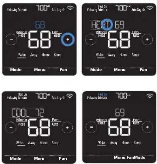 HONEYWELL Home Lyric T5 WiFi - Réglage du mode Vacances (doit être programmé à l'aide de l'application Lyric) - 2