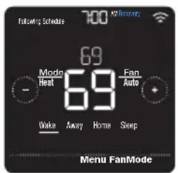 HONEYWELL Home Lyric T5 WiFi - Paramètres Wi-Fi - 2