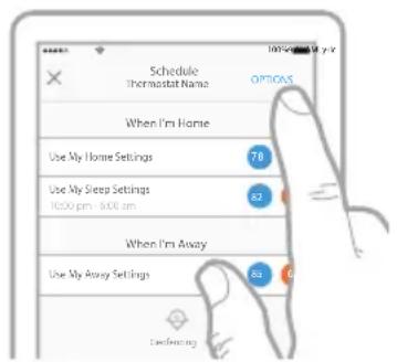 HONEYWELL Home Lyric T5 WiFi - Setting location-based temperature control and smart scheduling in the Lyric app - 1