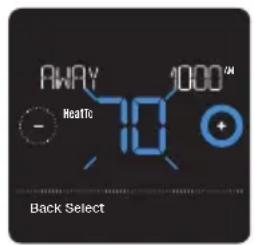 HONEYWELL Home Lyric T5 WiFi - Setting a time-based schedule on the thermostat - 3