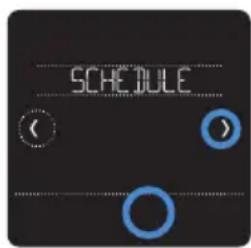 HONEYWELL Home Lyric T5 WiFi - Modificar un programa por tiempo en el termostato - 1