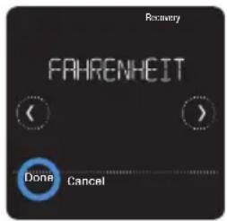 HONEYWELL Home Lyric T5 WiFi - Choosing Fahrenheit or Celsius - 2