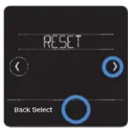 HONEYWELL Home Lyric T5 WiFi - Selecting a reset option - 1