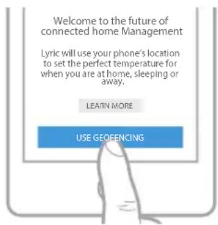 HONEYWELL Home Lyric T5 WiFi - Setting location-based temperature control and smart scheduling in the Lyric app - 3