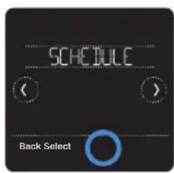 HONEYWELL Home Lyric T5 WiFi - Setting a time-based schedule on the thermostat - 5