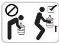 HONEYWELL HWB1052W2 - INSTRUCTIONS FOR LOADING THE WATER BOTTLE - 3
