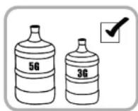 HONEYWELL HWB1052W2 - Instructions de changement de la bouteille d'eau - 1