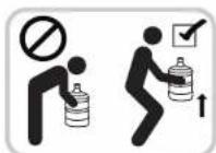 HONEYWELL HWB1052W2 - INSTRUCCIONES PARA COLOCAR EL BOTELLON DE AGUA - 3