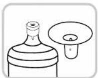 HONEYWELL HWB1052W2 - INSTRUCCIONES PARA COLOCAR EL BOTELLON DE AGUA - 2