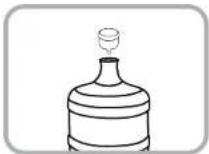 HONEYWELL HWBL1013S2 - INSTRUCTIONS DE REMPLACEMENT DE LA BOUTEILLE D'EAU - 1