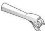 WHIRLPOOL W6 MW461 BSS - MANIGLIA PER PIATTO CRISP - 1