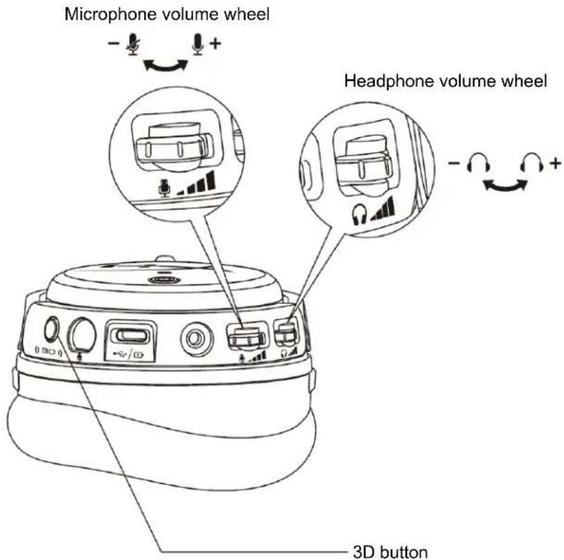 HYPERX Cloud Orbit S - Controls - 2