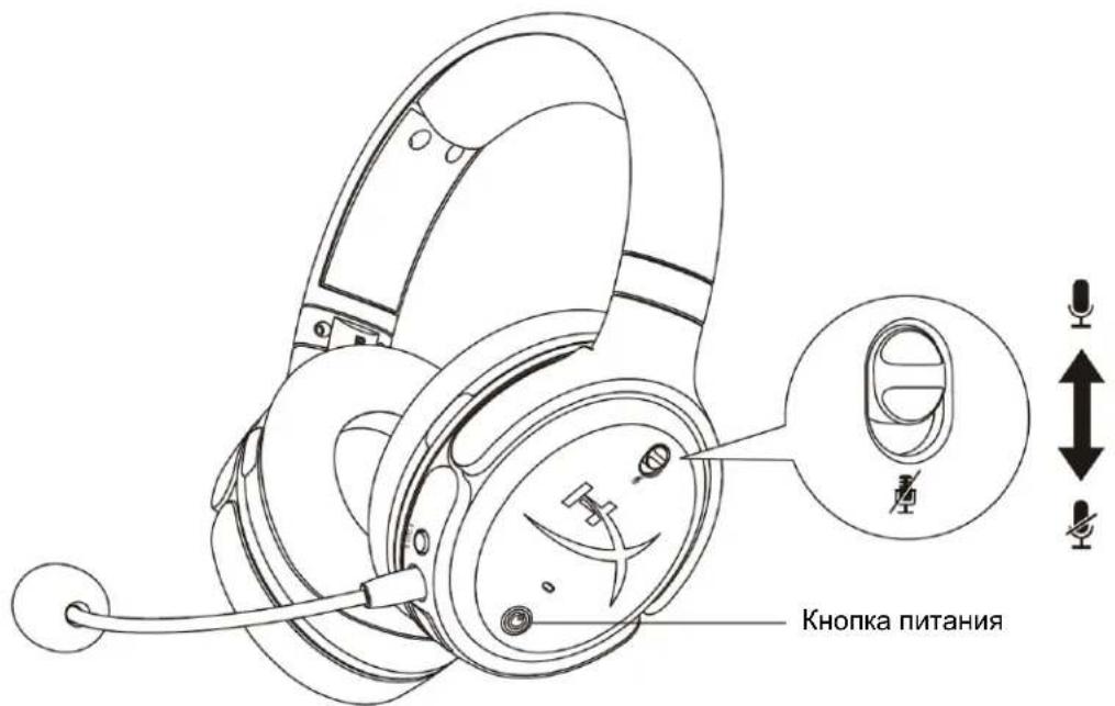 HYPERX Cloud Orbit S - Аналоговый режим 3,5 мм - 2