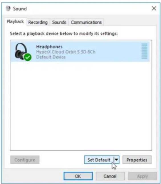 HYPERX Cloud Orbit S - PC USB 设置 - 2