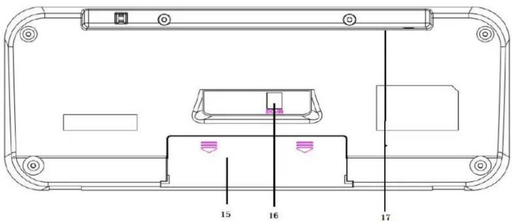 DENVER DAB47 - Front view - 2