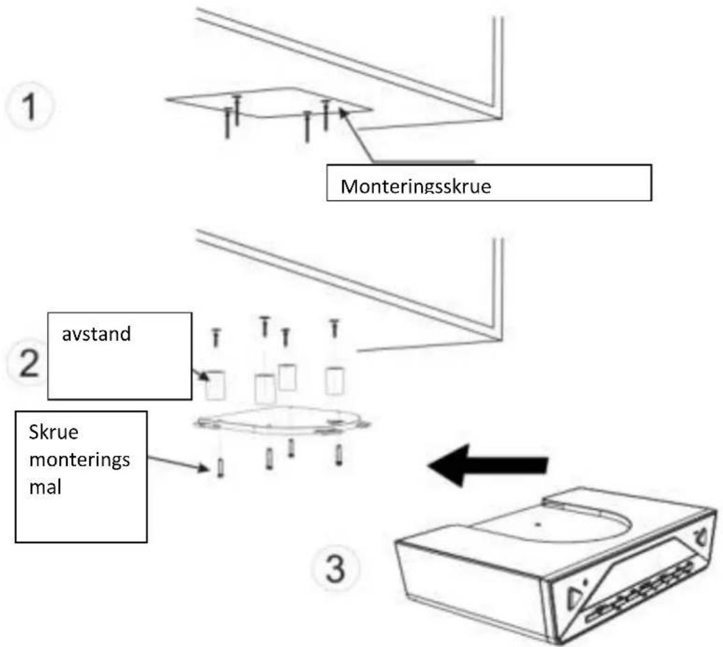 Soundmaster UR2040SI - Monteringstegning - 1