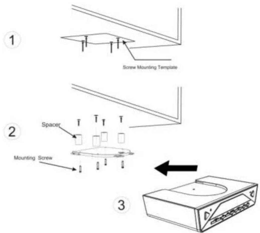 Soundmaster UR2040SI - Monteringstegning - 1
