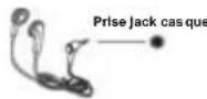 Soundmaster PL580GE - UTILISATION DE LA PRISE JACK POUR CASQUE - 1
