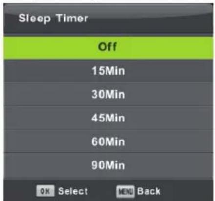 LENCO DVL3242 - Sleep Timer (Einschlafautomatik) - 1