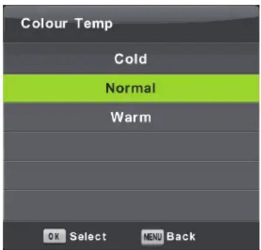 LENCO DVL3242 - ColorTemp(Farbtemperatur) - 1