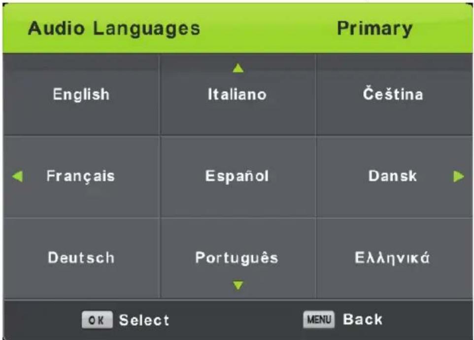 LENCO DVL3242 - Audio Languages (Audiosprache) - 1
