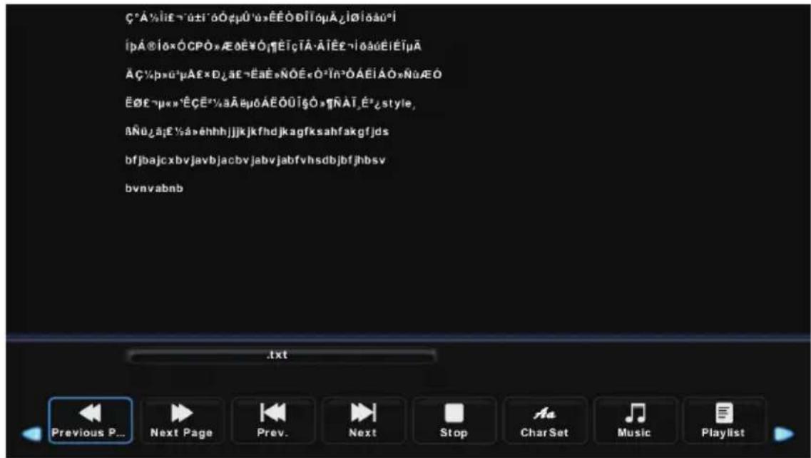 LENCO DVL3242 - Textmenu - 2
