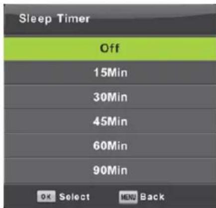 LENCO DVL3242 - Sleep Timer (Slaaptijdklok) - 1