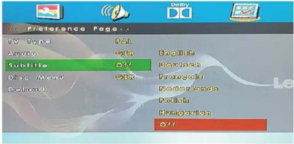LENCO DVL3242 - Subtitle (Subtt) - 1