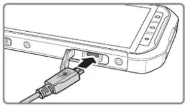 CAT S40 - Chargement de la batterie - 1
