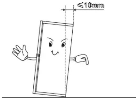 Everglades EVUD426 - Nivellierung des Geräts - 1