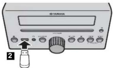 YAMAHA MCRB043DAB - Bocnpon3BeDeHne c USB-ycTroPcTba - 2