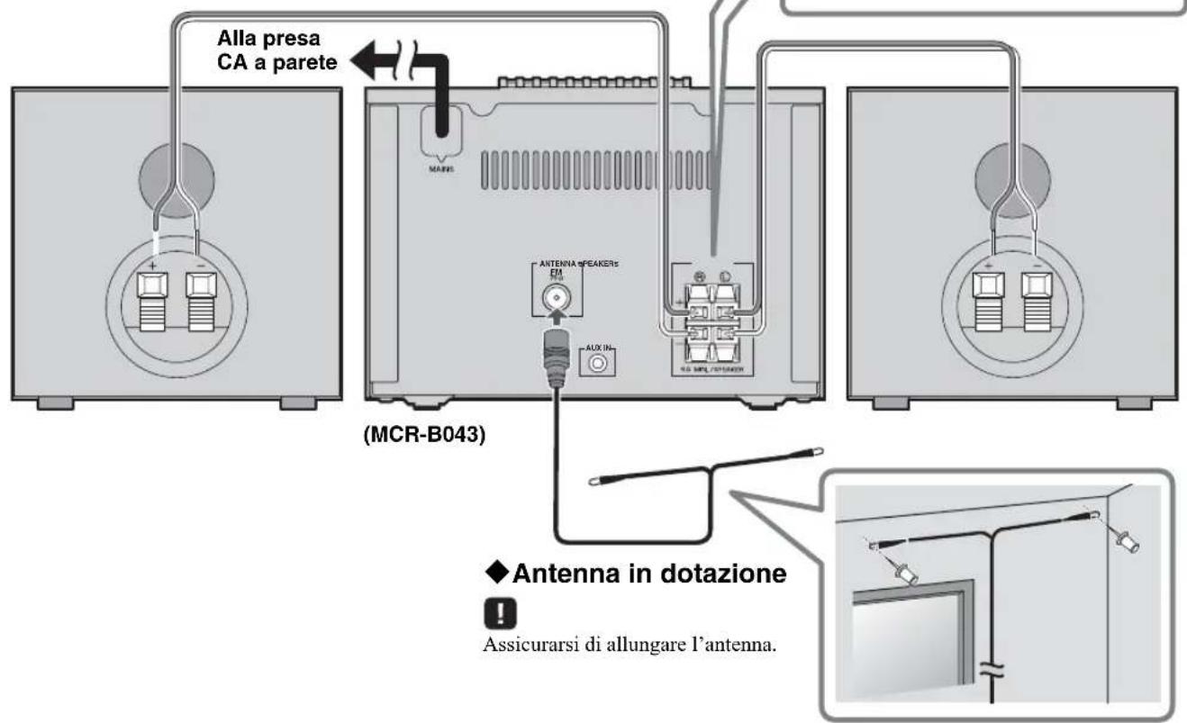 YAMAHA MCRB043DAB - Altoparlanti - 2