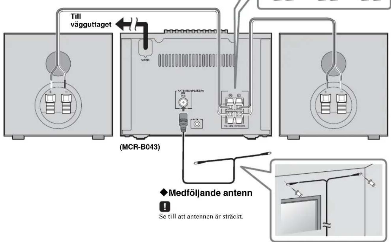 YAMAHA MCRB043DAB - Högtalare - 2