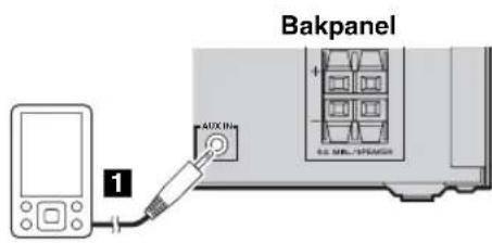 YAMAHA MCRB043DAB - LYSSNA PÄ EXTERNA KÄLLOR - 1