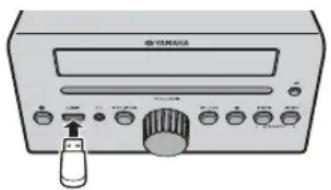 YAMAHA MCRB043DAB - USB-apparaat - 1