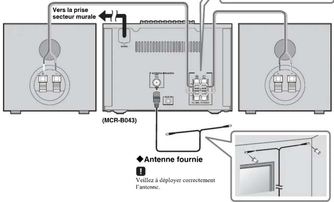 YAMAHA MCRB043DAB - Haut-parleurs - 2