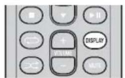 YAMAHA MCRB043DAB - Visualizzare informazioni (solo telecomando) - 1