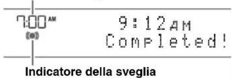 YAMAHA MCRB043DAB - Impostare l'ora e il tipo di sveglia (menu option) - 3