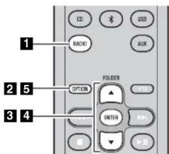 YAMAHA MCRB043DAB - Vérification de l'intensité du signal des stations DAB (menu option) - 1