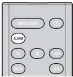 YAMAHA MCRB043DAB - De wekker in-/uitschakelen - 1