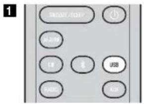 YAMAHA MCRB043DAB - Ascolto di un dispositivo USB - 1