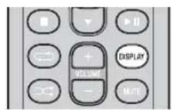 YAMAHA MCRB043DAB - Informatie weergeven (alleen afstandsbediening) - 1